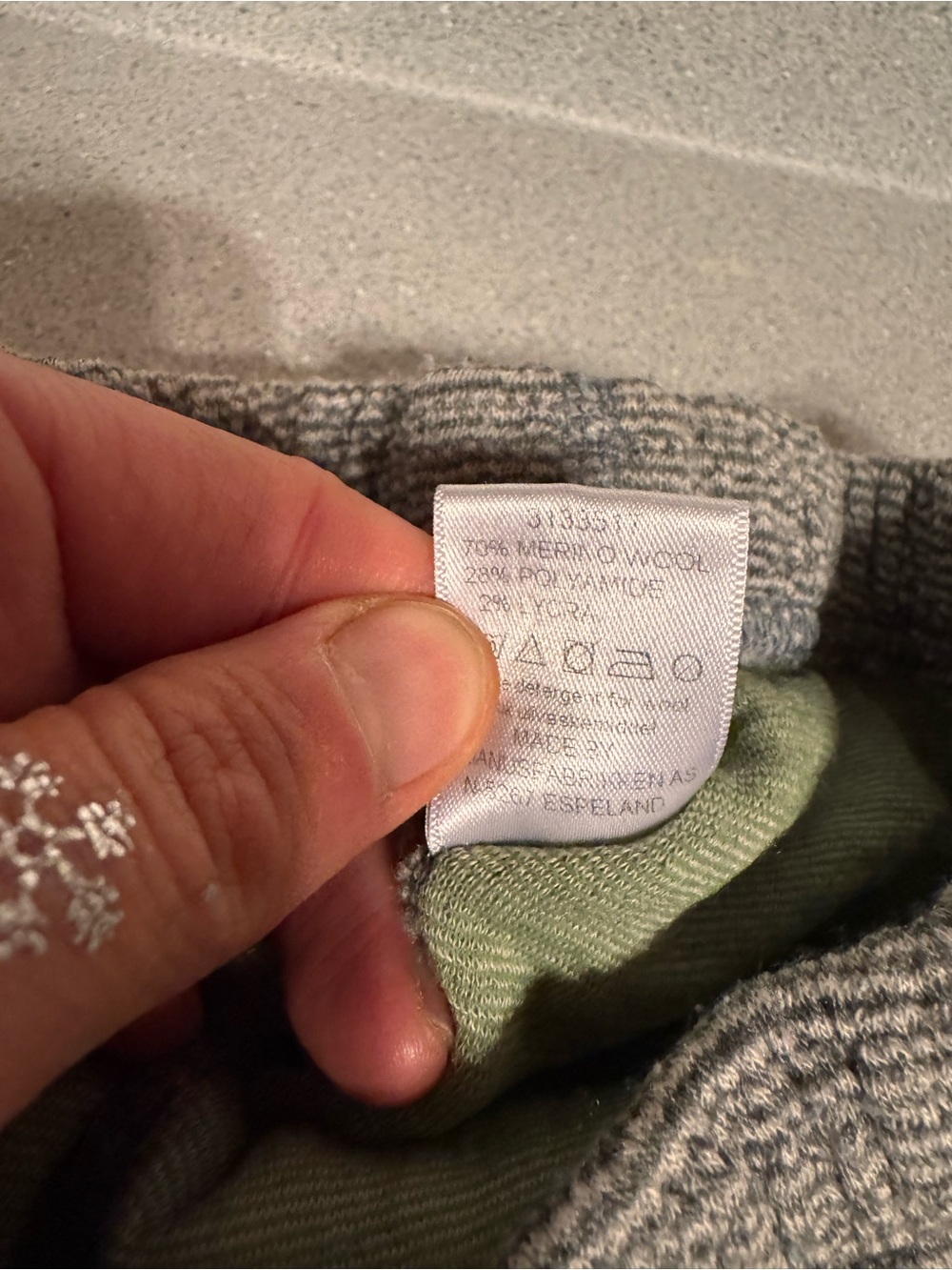 Rare Janus Merino Wool blend Sweatpants eu 130 girls 7 - Picture 10 of 10